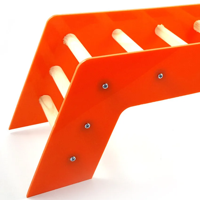 Фиолетовый попугай большой деревянный для альпинизма лестницы акриловая