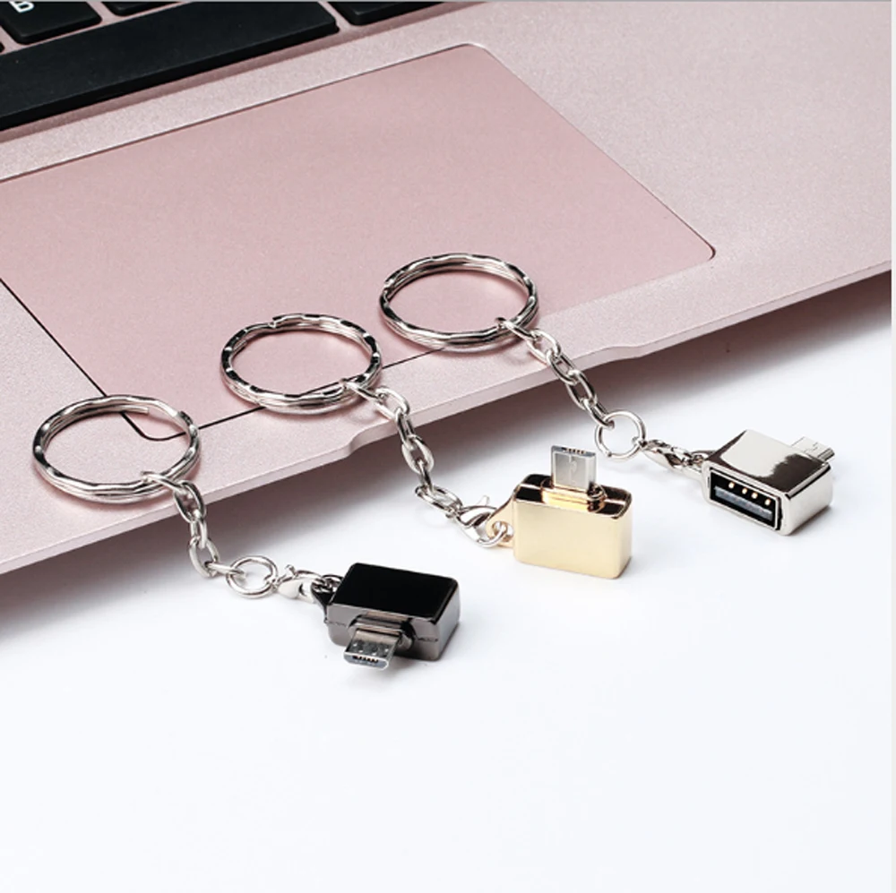 Мини Металл Тип c мобильный U диск удлинитель Micro USB O TG кабель для передачи данных