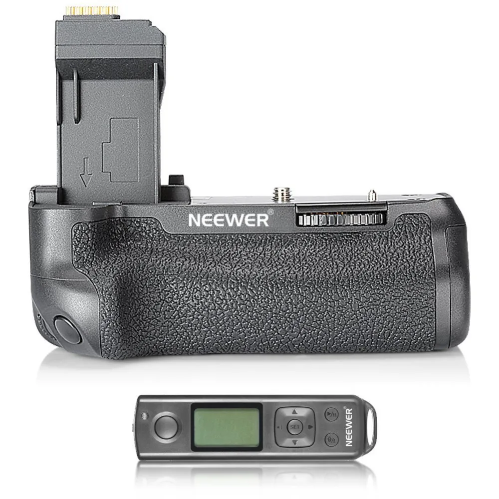 Neewer NW-760D Pro сменная ручка батареи для BG-E18 с ЖК-дисплеем Встроенный ИК-пульт