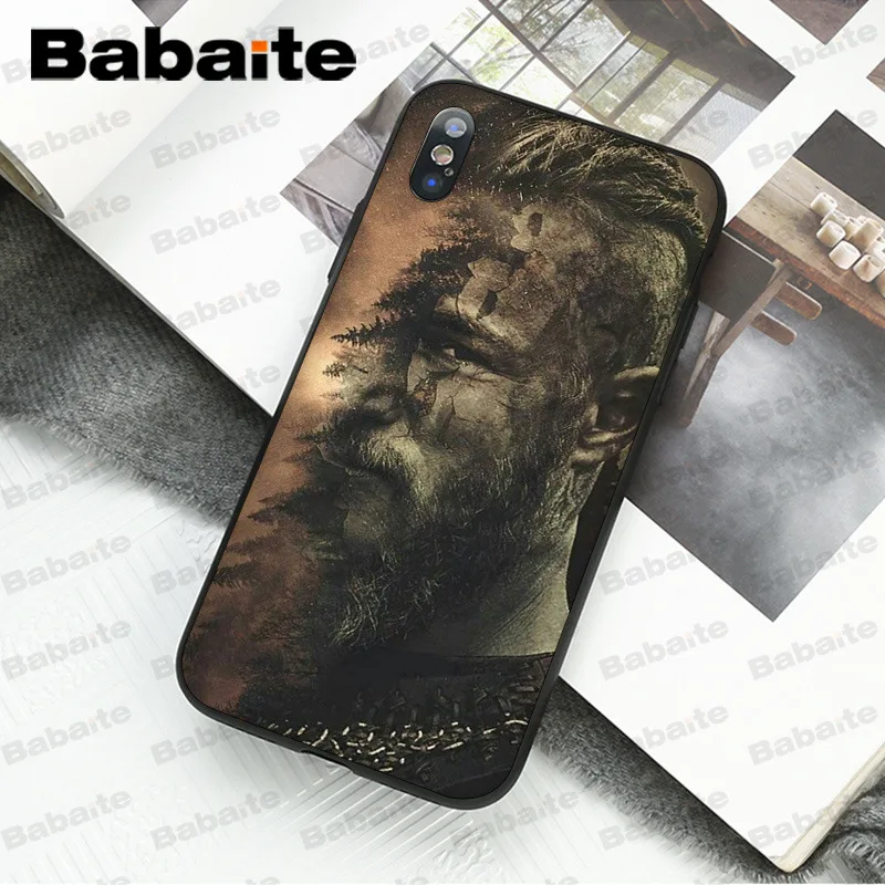 Babaite Викинги Рагнар Лодброк покупателей высококачественный чехол для телефона