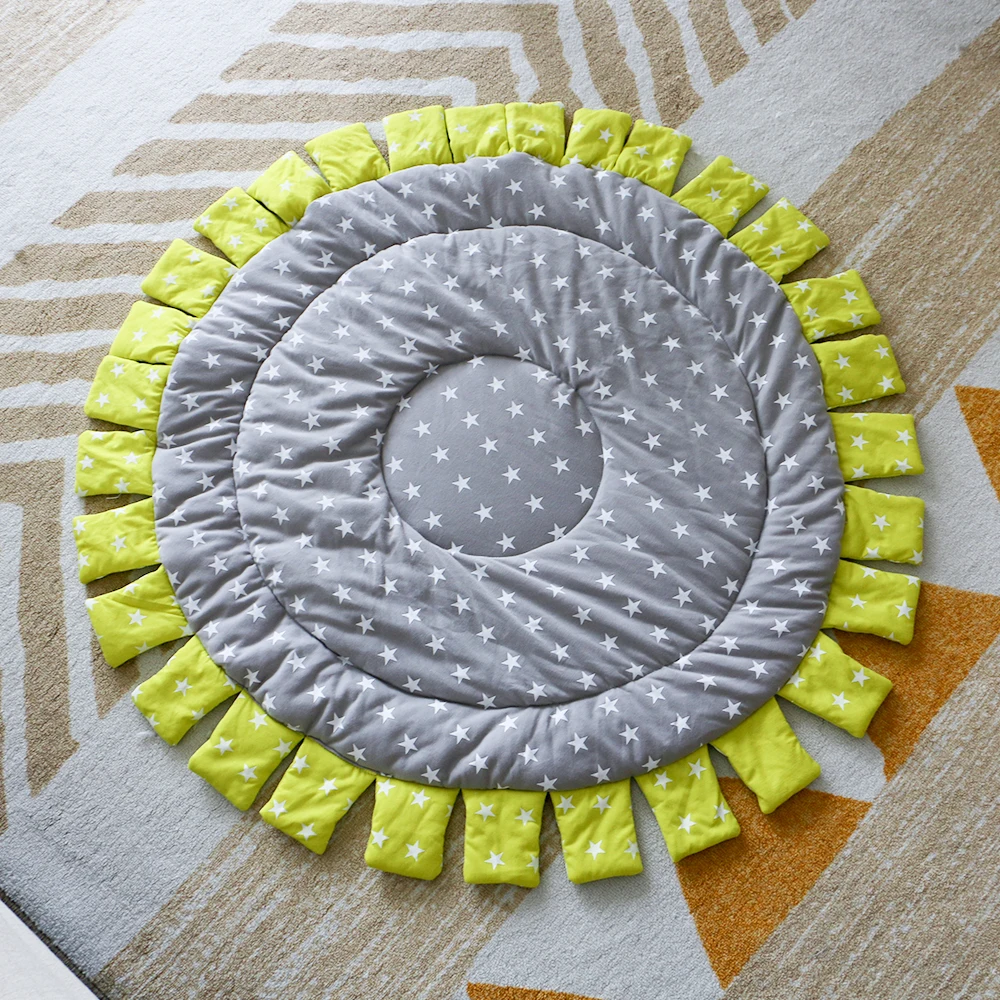 INS Good price sun kids rugs baby blanket organic cotton children activity gym mat for bedroom decoration A176 | Игрушки и хобби