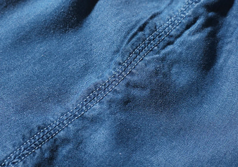 Модные детские джинсы Tencel 2018 Весна Лето Классические повседневные свободные