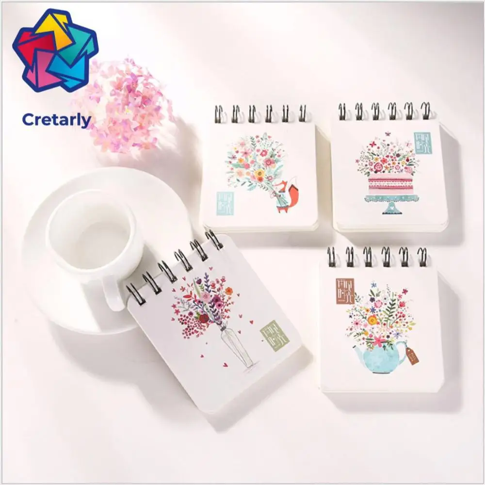 1 шт. новый мультфильм/Цветочный стиль ноутбук креативный бизнес Блокнот Дневник