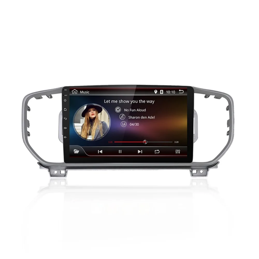 Capacitive 1024*600 Quadcore Android 6.0 Car Radio for KIA Sportage R 2016 KX5 car DVD player with 1G RAM 16GB iNAND |