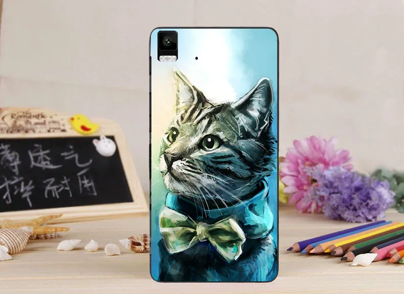 Лидер продаж! Чехол с рисунком для BQ E4 цветной чехол изображением тигра Льва