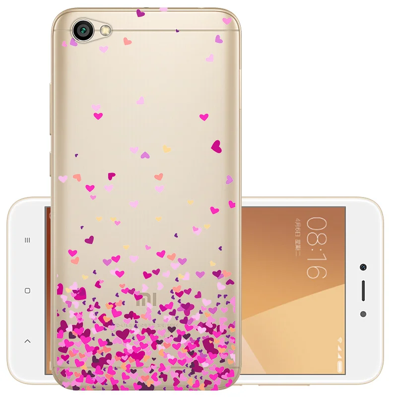 Для Redmi Note 5A 16G чехол из мягкого ТПУ силикона для Xiaomi Redmi Note5A PRO 32G 64G Милая задняя крышка для Redmi Note 5A Prime чехол - Цвет: FHX