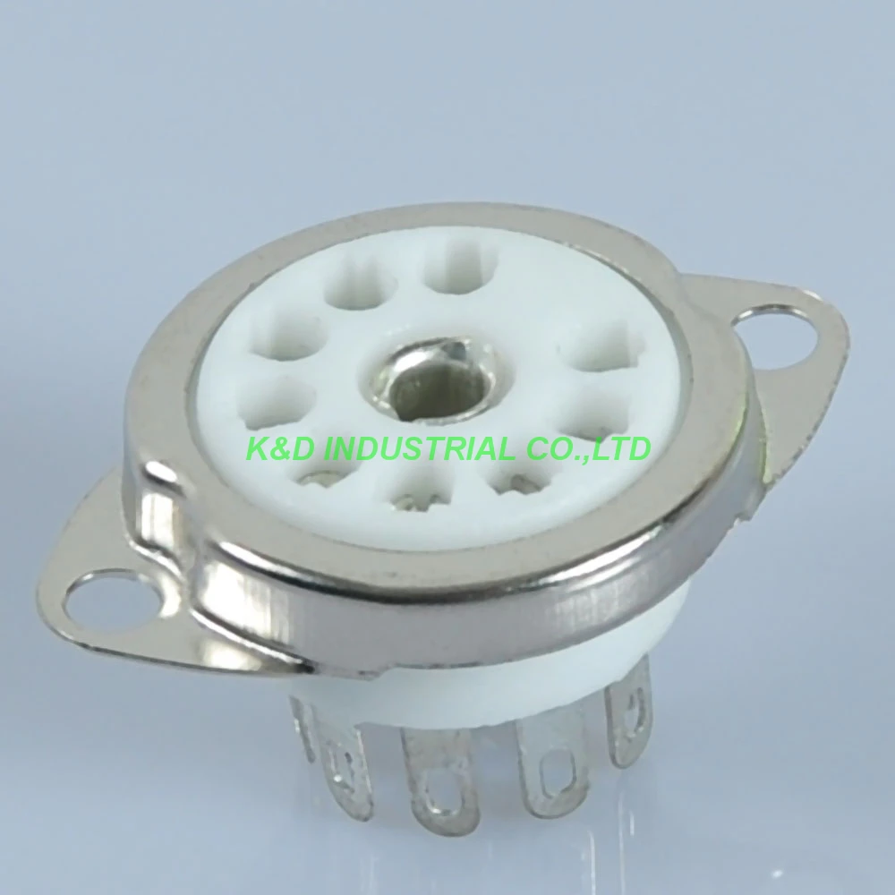 5 шт. 9pin Керамика ламповая панель B9A 6DJ8 12AX7 ECC83 CV492 12AU7 6922 ECC82 клапан