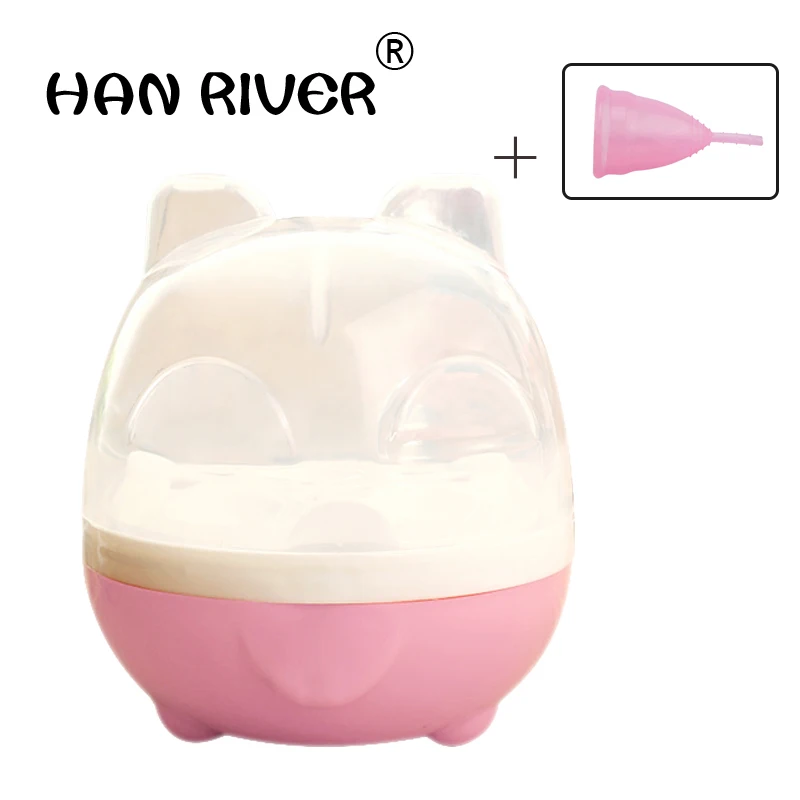 Маленькая многофункциональная мини-Дезинфекция менструальной чаши Умные