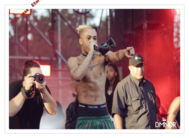 XXXTentacion рэп хип-хоп музыка Звезда Певица художественный плакат белая бумага с покрытием печать живопись для домашнего декора Настенный художественный плакат