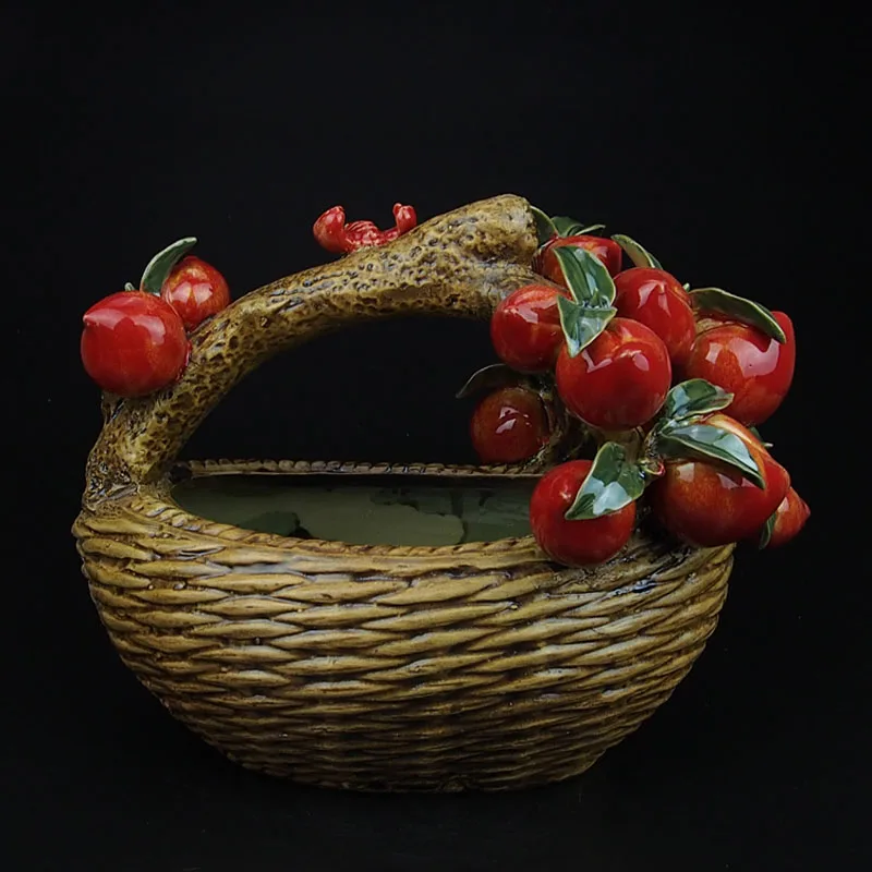 Народное искусство керамическая фарфоровая китайская настольная миска для