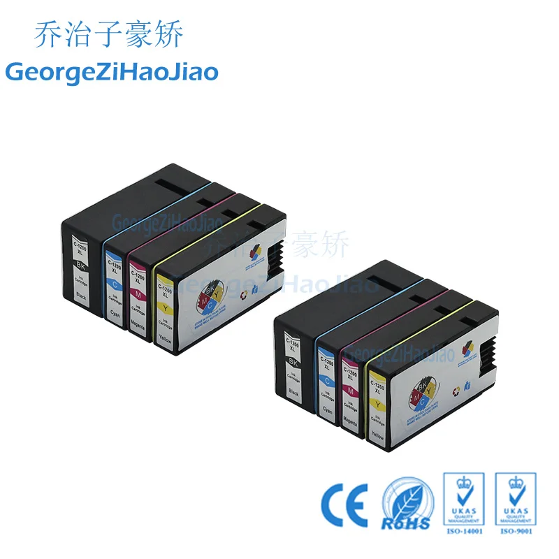 8 X Compatibele inkt картридж PGI-1200 PGI-1200XL для Canon MAXIFY MB2020 MB2320 MB2120 MB2720 printer3