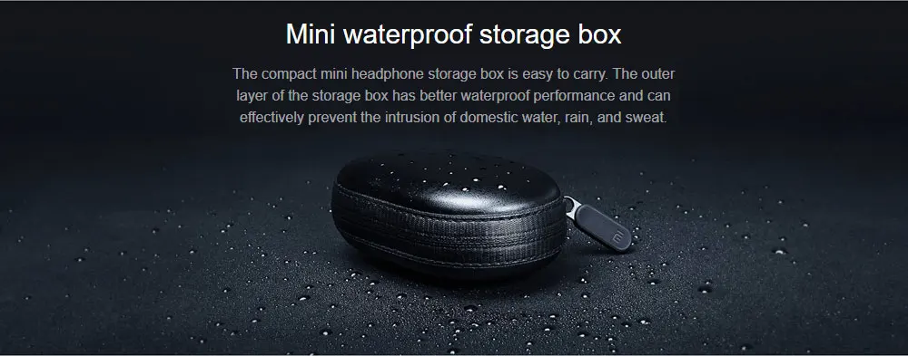 Оригинальная Xiaomi mi Спортивная гарнитура mi ni Bluetooth 4,1, беспроводные наушники с микрофоном mi c, водонепроницаемые наушники для смартфона, ушные крючки
