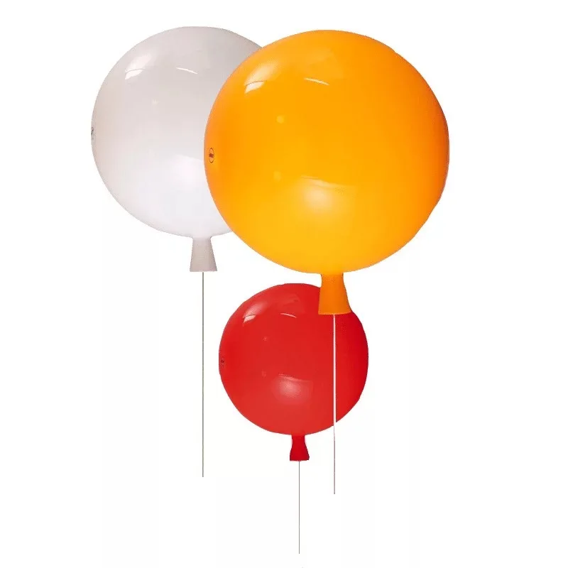 

New modern wall lights for children's bedroom study room mini balloon colorful wall lamp