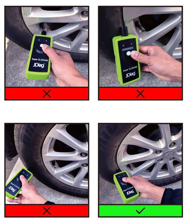 JDiag FasTPMS Super EL50448 для GM и F-ord TPMS переоснастка система мониторинга состояния шин для авто сенсор тренировочный инструмент Авто датчик давления в шинах