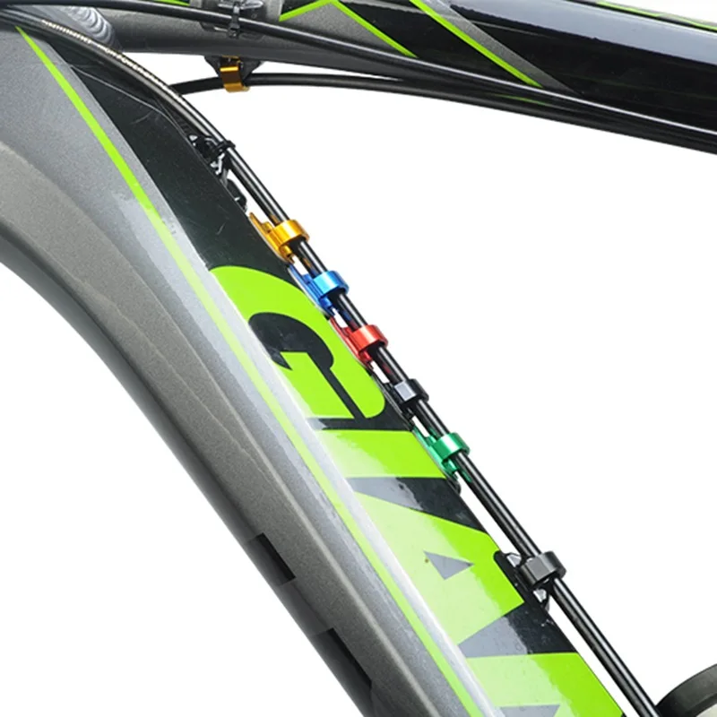 10 шт. кабельные направляющие из алюминиевого сплава C Clips адаптер для MTB