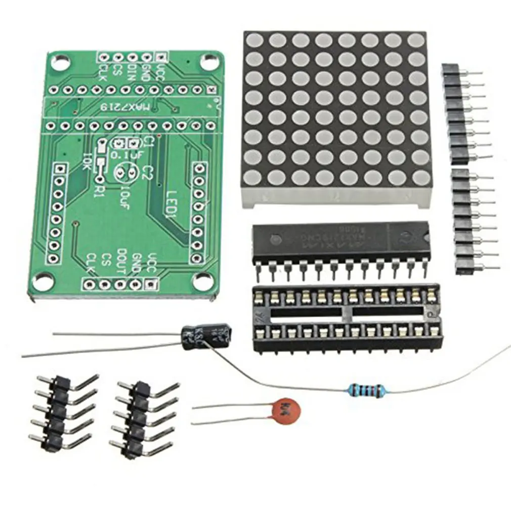Max7219 Dot Matrix Module Display Diy Kit Mcu | Компьютеры и офис