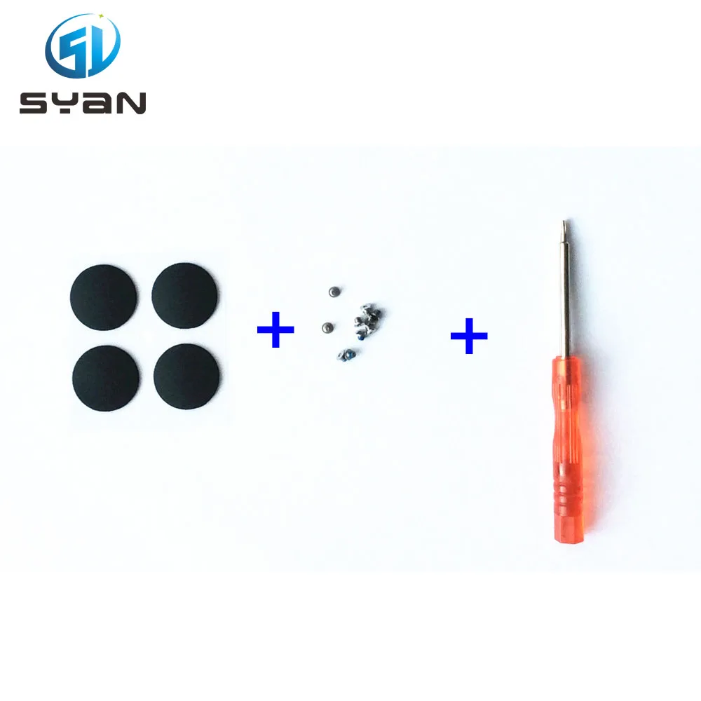 

Plastic (No Rubber) feet + Bottom Case Cover Screw + Screwdriver for Macbook Pro Retina A1425 A1502 A1398 Foot + screw + Kit