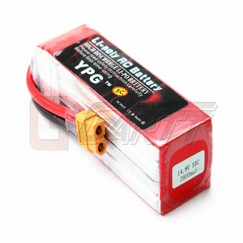 YPG 14 8 V 2600mAh 35C 4S Lipo Li-Po Lipoly высокопроизводительная батарея для RC Hobby | Игрушки и