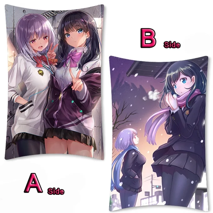 18 Аниме SSSS. GRIDMAN Hibiki Yuta Takarada Rikka Shinjo Akane обнимает тело Наволочки Чехол Otaku Подушка Наволочка 2WAY 35x55 см - Цвет: 18