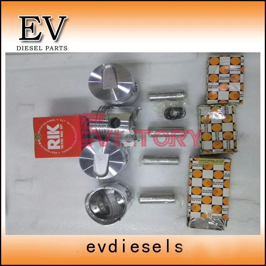 4DR5 поршневое кольцо поршня главный подшипник и con стержень для mitsubishi вилочный