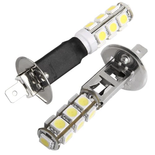 

TOYL 2 pz AUTO LAMPADE LUCI H1 BIANCO 13 LED 5050 SMD CHIPS