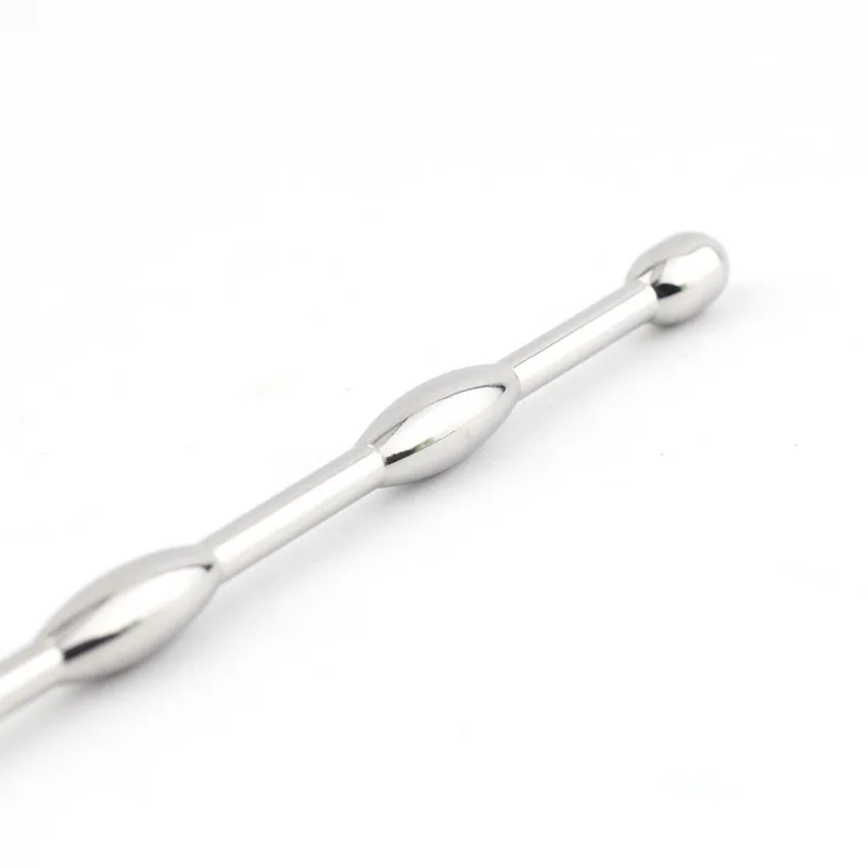 BEEGER Wind Swept Bulbed Penis Plug Surgical Steel Sensual curves enhance the experience during sounding and finished | Красота и