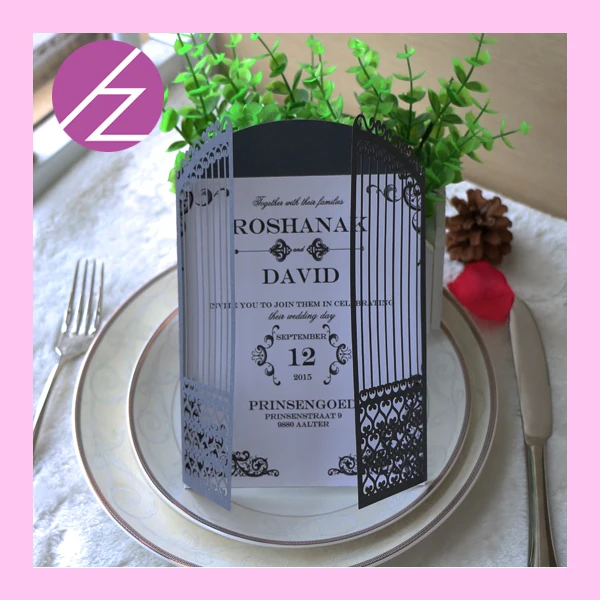 12pcs/lot Wedding invitation card card&ampthanks cards very unique door design and useful assorted colours QJ-35 | Дом и сад