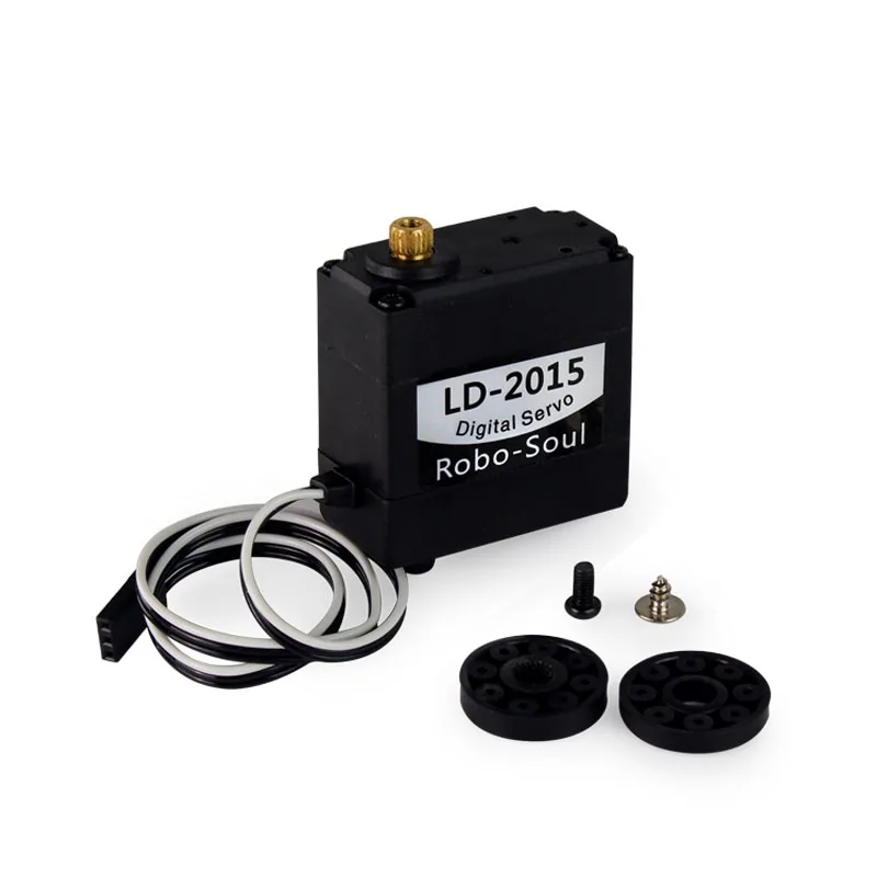 

Robot Biaxial Servo/Large Torsion Metal Gear/15kg Digital /180 Deg/ DIY Accessories