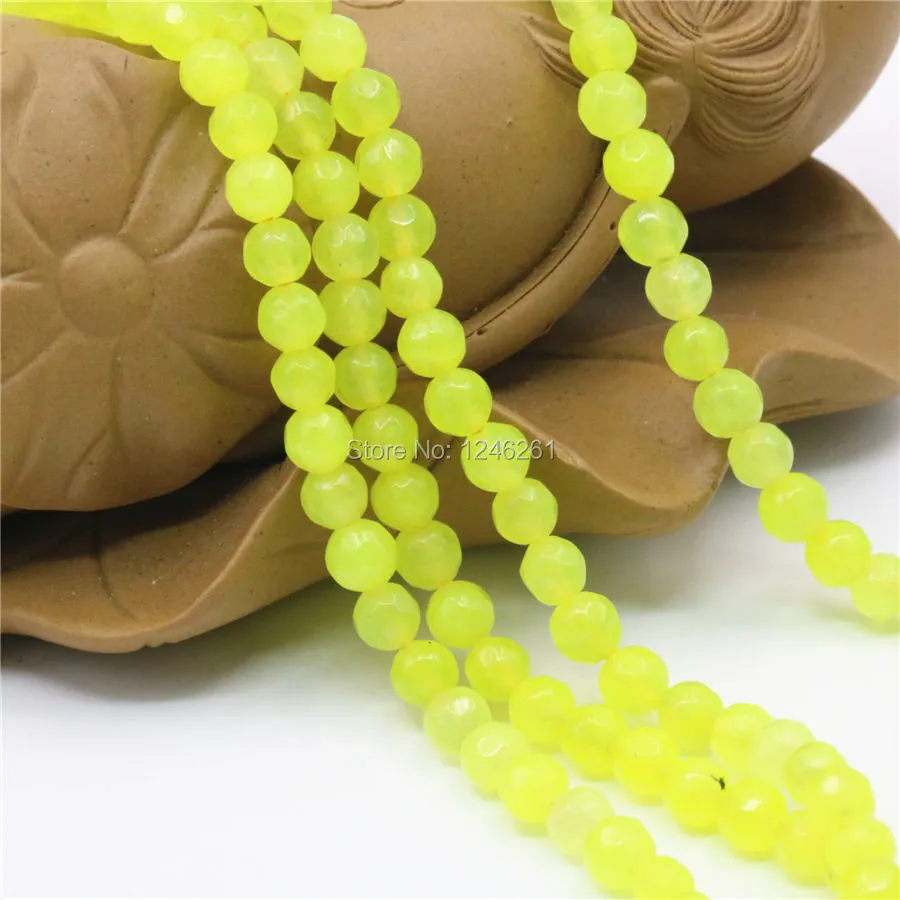 4 мм аксессуары лимонный малайский бусины из халцедона свободные DIY Камень 15