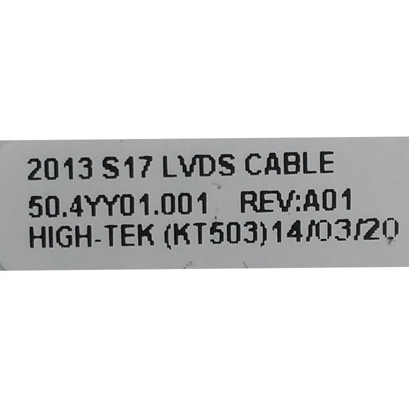 Новый кабель для ноутбука HP 470 G1 G0 S17 723646-001 PN:50.4YY01.001 ремонтный LCD LVDS | Компьютеры и