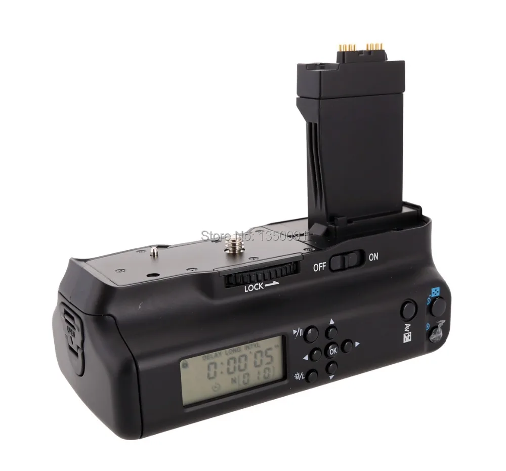 Батарейка Meike MK550DL с ЖК-таймером для Canon EOS 550d 600d 650d 700d T5i T4i T3i T2i | Электроника
