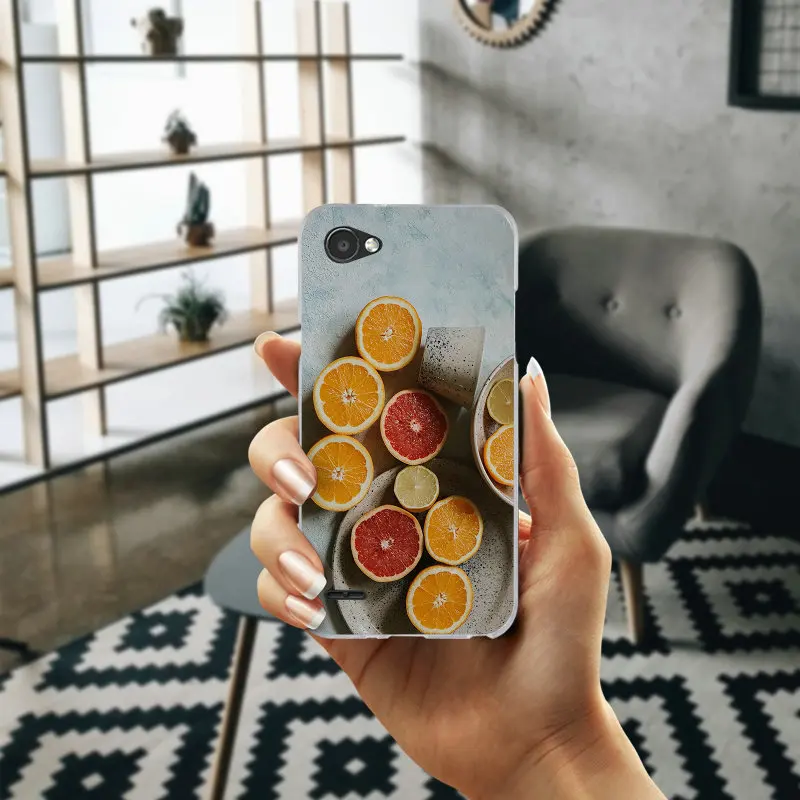 Фрукты Оранжевый работа мягкие силиконовые чехлы для телефона из ТПУ LG G2 G3 MINI G4 G5