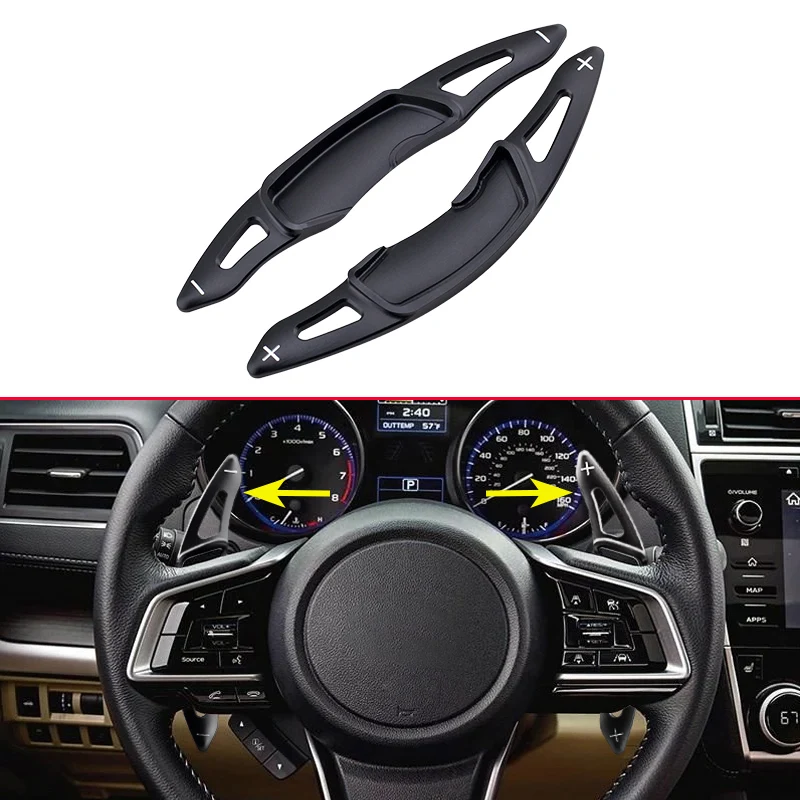 Рулевое колесо переключения передач черное весло Ex аксессуары для Subaru BRZ Forester SJ