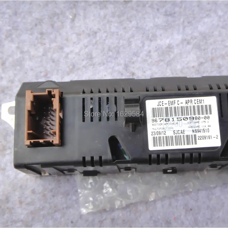 

Support USB 2-zone air Bluetooth Display monitor 12 pin Case for Peugeot 307 407 408 for citroen C4 C5 yellow screen