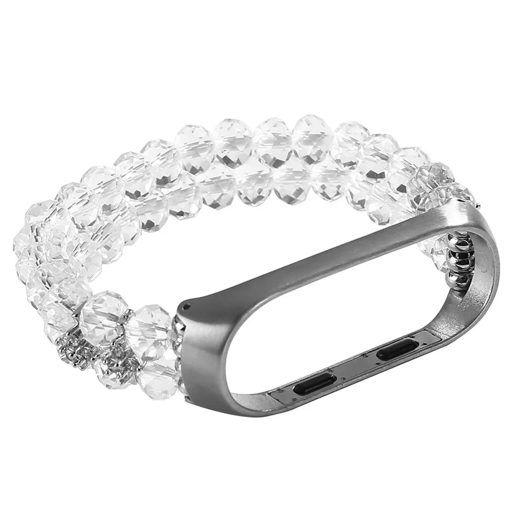 Сменный акриловый ремешок для часов + металлический корпус Xiaomi Mi Band 4 умных