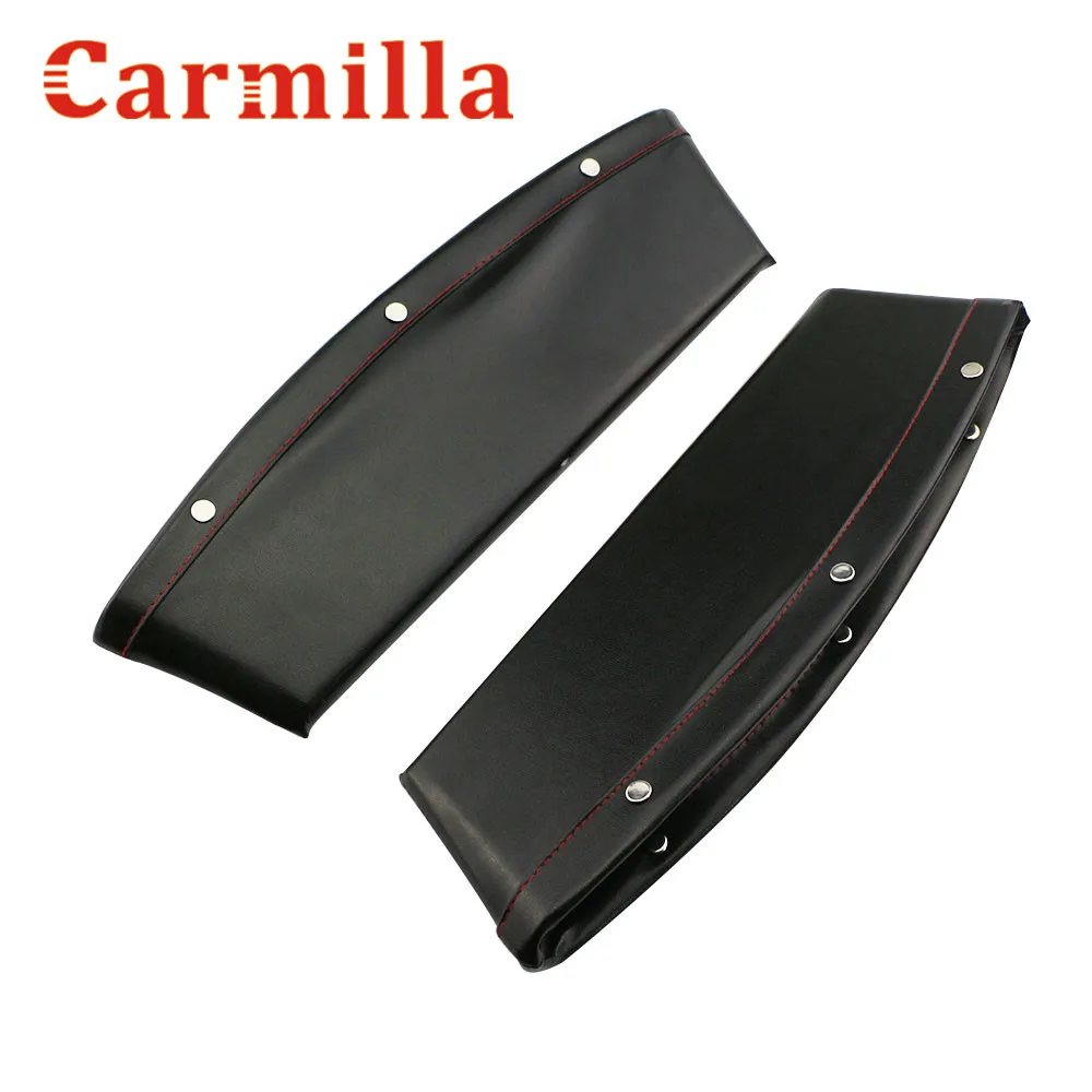 

Carmilla Pu Leather Car Seat Crevice Storage Box Center Water Cup Side Bag for Honda HRV VEZEL Civic Accord For CRV Fit Jade