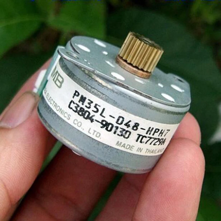1pc four-phase five-wire stepping motor miniature 35MM 7.5 degrees gear | Обустройство дома