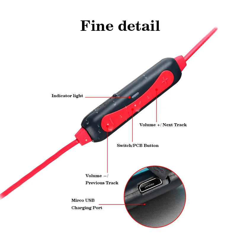 Shengtena IPX4 rated наушники с защитой от пота bluetooth 4 2 Беспроводные спортивные для бега