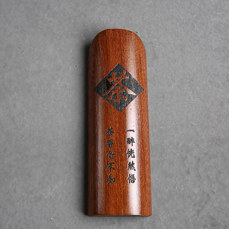 S/4 ручная работа Wenge Wood Cha Dao зажим для чая + игла Совок He | Дом и сад