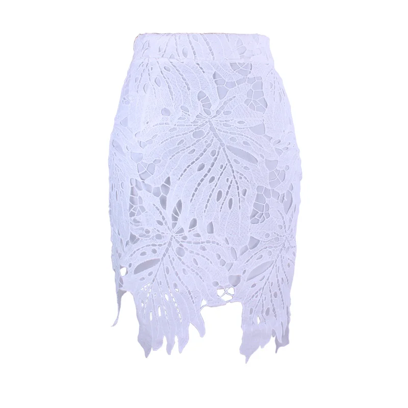 Женская открытая летняя юбка-карандаш облегающая офисная юбка с высокой талией в