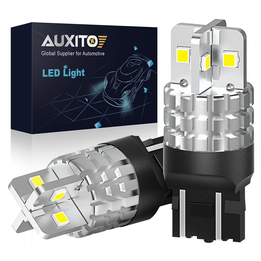 Светодиодный фонарь T20 2 шт. CANBUS 7443 7440 W21W W21/5W SRCK 3030SMD Автомобильный светодиодный