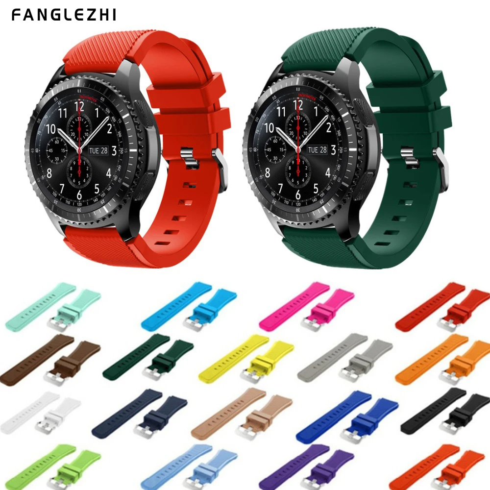 Ремешок для часов Gear S3 Frontier/Classic силиконовый спортивный сменный браслет мужчин и