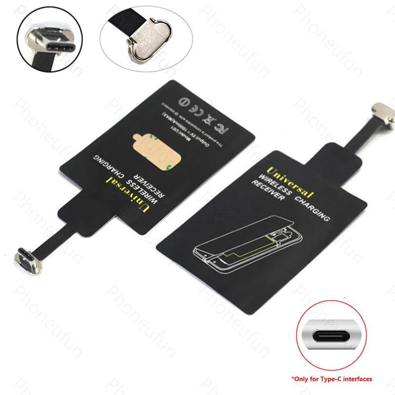 Модернизированный беспроводной зарядный USB приемник Qi с чипом для Samsung Galaxy