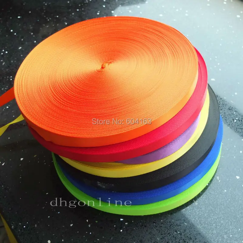 25 ярдов 5/8 &quot16 мм нейлоновая тесьма ремень для катушки пряжек вертлюг | Дом и сад