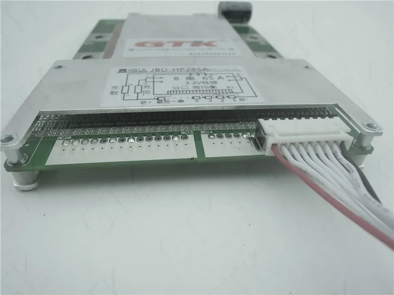 Lifepo4 BMS 8 S 65A lifepo4 батарея PCM Защитная плата bms pcm для 24 в батарейный блок 25 6 |