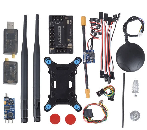 RCMOY APM2.6 915 МГц ArduPilot контроллер полёта APM 2 6 + м GPS с компасом PM 3DR Телеметрия OSD|apm 2.6|3dr