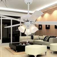 led ceiling fans lamp 3 light number of blades 5 pcs 110 220v fan 42 inch108cm the wall switch free shooping