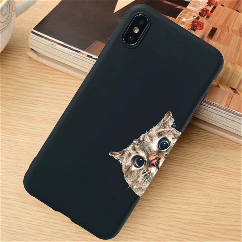 Тонкий силиконовый чехол для iPhone X XR XS Max SE 6S 7 8 Plus ударопрочный 6 dye |