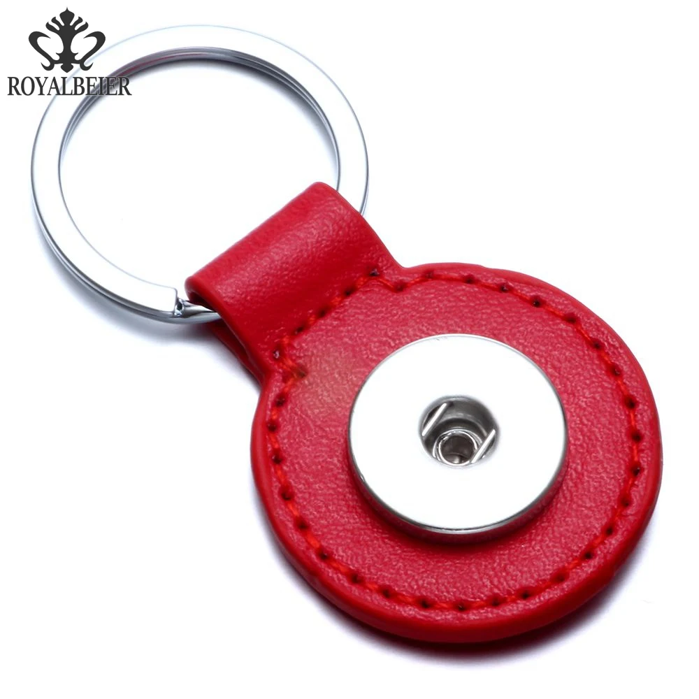 Royalbeier DIY Snap Key Rings Women Bag Keychains Fashion Decorations Hanging Pendant Jewelry Trendy Chain | Украшения и