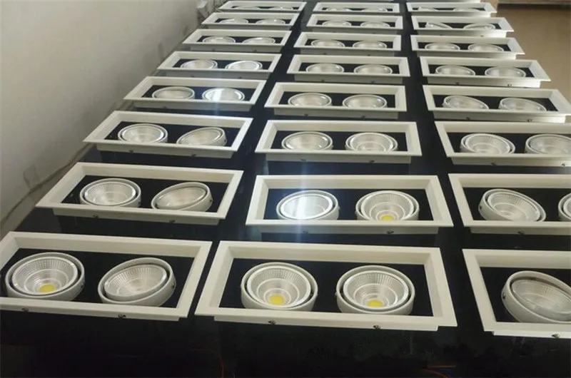 Двойной светодиодный потолочный светильник 2*12 Вт с регулируемой яркостью 24 2x12 |